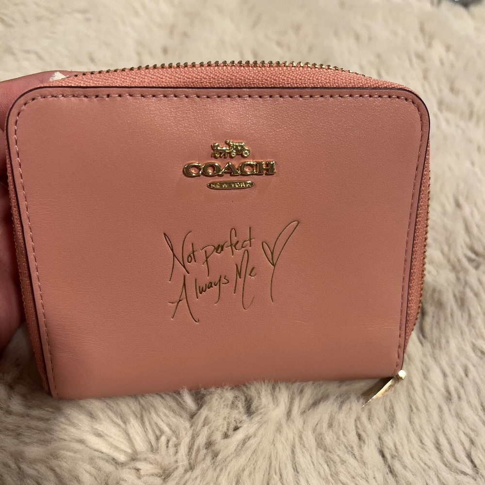 Selena Gomez x Coach Zip around wallet